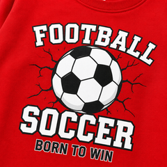 Football Fever Boys Cotton Fleece Tracksuit – Premium Winter Wear