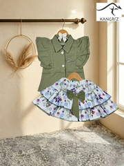Queen Skirt Set
