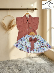 Queen Skirt Set