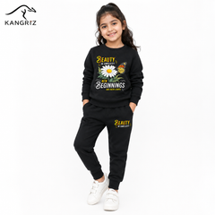 Blooming Beauty Girls Cotton Fleece 2 Piece Set
