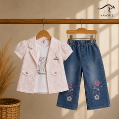 3 Piece Chicken Kari Set For Girls