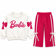 Barbie Flapper Bow Luxe Cotton Fleece Tracksuit
