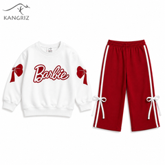 Barbie Flapper Bow Luxe Cotton Fleece Tracksuit