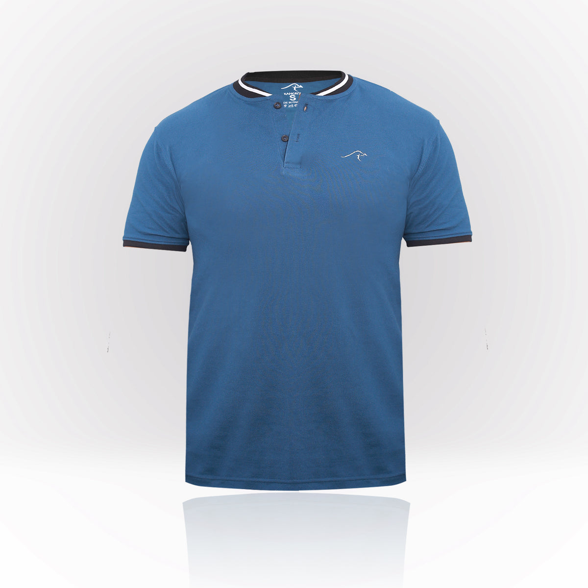 Men’s Premium Zinc Henley T-Shirt