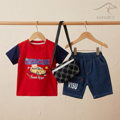 Bear T Shirt  With Bag Set